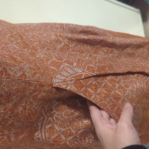 NWT Peruvian Connection shimmer 100% linen mandala dress - Picture 4 of 10